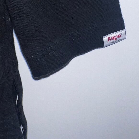 AAPE Long Sleve Tee - Limited Edition - Bold Urban Streetwear - Picture 7 of 8